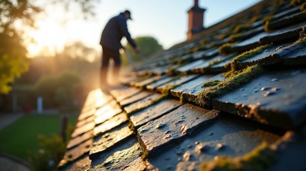 Réussir le démoussage de toiture pour un toit impeccable