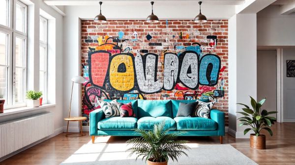 Top 10 idées déco avec l'art urbain pour votre intérieur